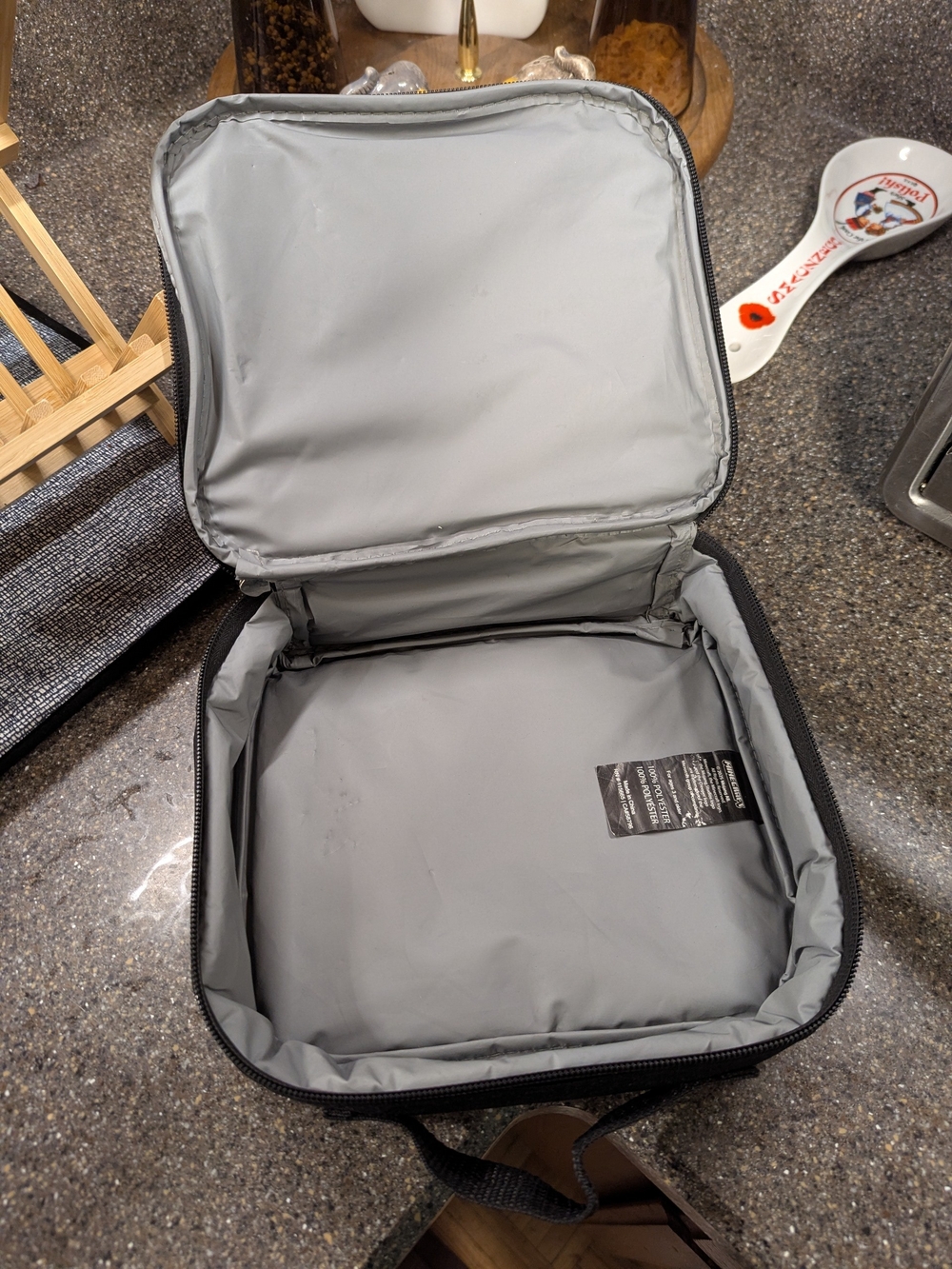 Mine Craft Theme Insulated Lunch Tote - Picture 4 of 12
